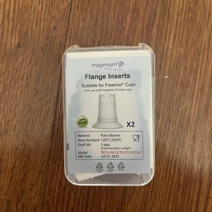 Maymom flange inserts for portable cups